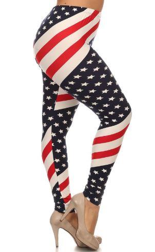2004 Wave of the Flag LEGGINGS JV-J45