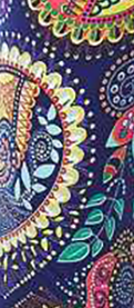 210 Floral Paisley LEGGINGS or Kids JV1-Q11BR G