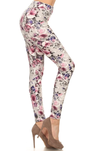 2125 Misty Floral LEGGINGS JV-D41C