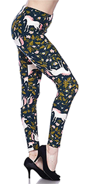 2137 Unicorn Forest LEGGINGS or Kids JV-A29B