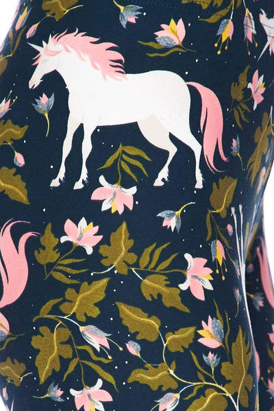 2137 Unicorn Forest LEGGINGS or Kids JV-A29B