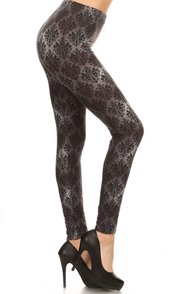 2139 Antique Black LEGGINGS JV-B46A