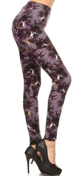 2253 Ferned Shadows LEGGINGS JV-C41A
