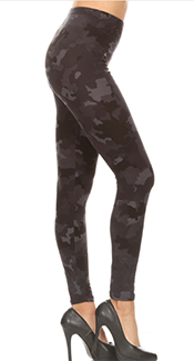 2288 Black and Grey Camo LEGGINGS JV-C29A