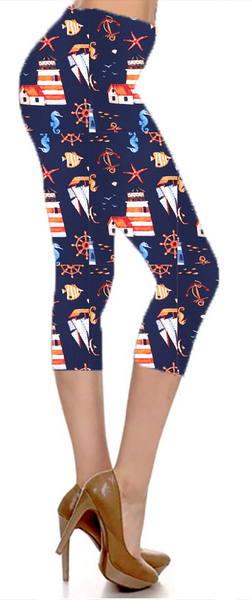 2426 Lighthouse Cove LEGGINGS or CAPRI or KIDS JV-F9C