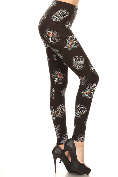 2467 Xray Owls LEGGINGS JV-G10C