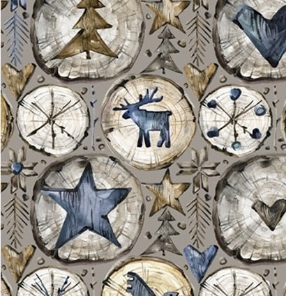8072m Woodland Ornaments DESIGNER MASKS JV-M40