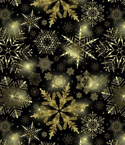 8079m Golden Snowflakes DESIGNER MASKS JV-N130