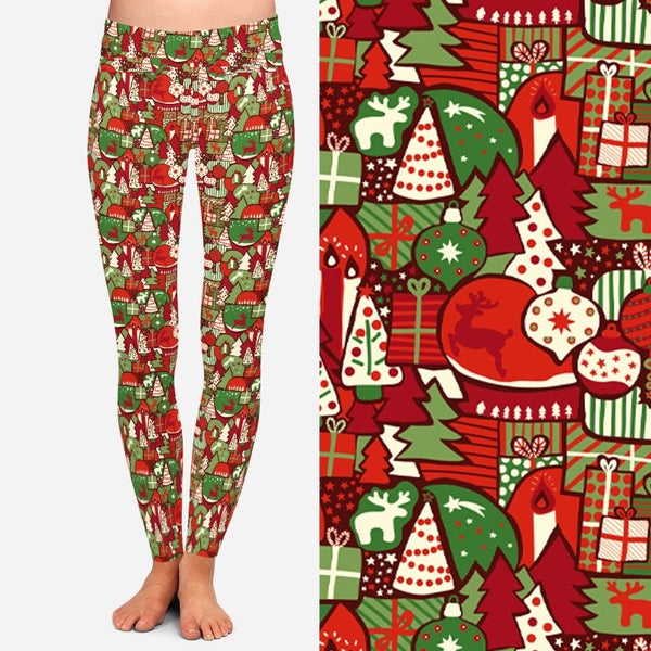 8080 Christmas Traditions DESIGNER LEGGINGS JV-N50C
