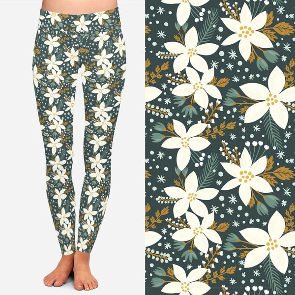 8085 VICKIS Wintry Mix DESIGNER LEGGINGS JV-HA40C