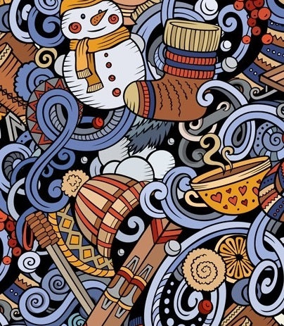8086m Winter Collage DESIGNER MASKS JV-HA5