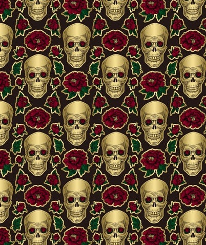 8093m Let it Glow Skulls DESIGNER MASKS JV-HB84