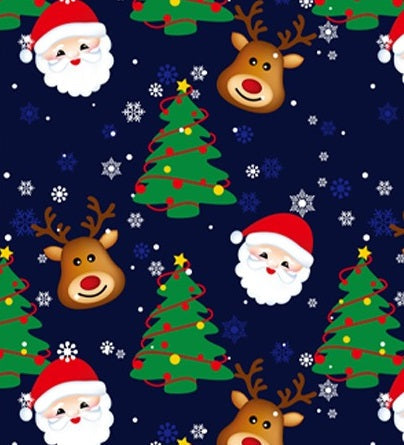 8094m Here Comes Santa DESIGNER MASKS JV-N145