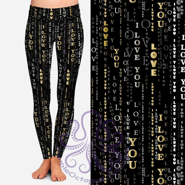 8113 Endless Love POD DESIGNER LEGGINGS JV-A20C