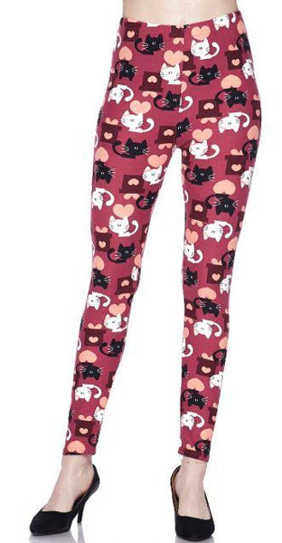 2264 More Cats LEGGINGS or KIDS JV-K19C