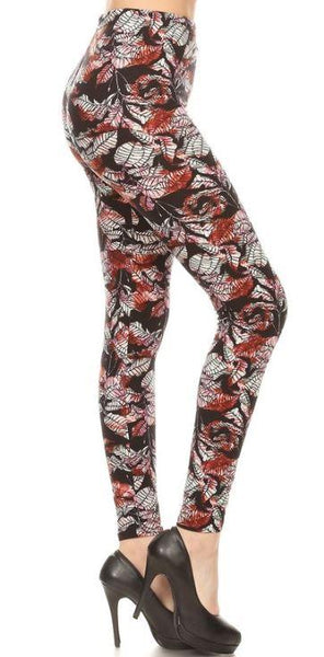 2254 Rustic Leaves LEGGINGS JV-A19C