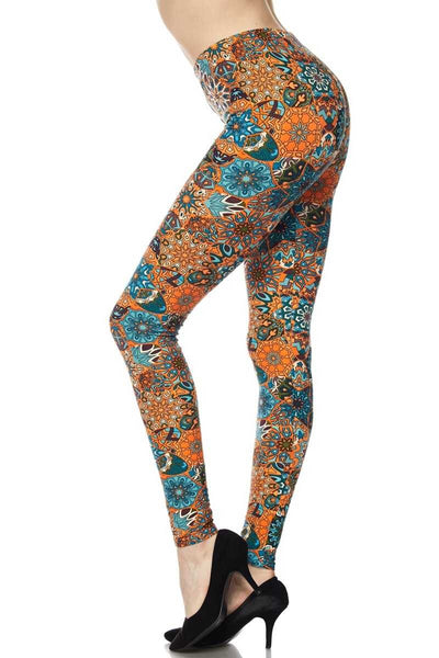 2023 Mandala Patchwork LEGGINGS JV1-Q18BR G