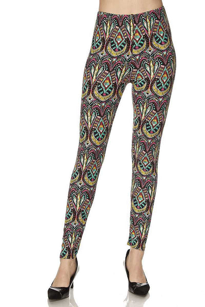 2096 Pastel Paisley LEGGINGS JV1-Q36B G