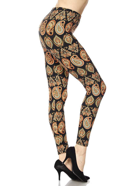 2114 Harvest Paisley LEGGINGS JV1-Q54 X