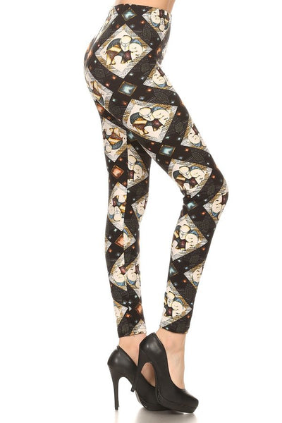 730 Diamond Elephant LEGGINGS JV1-Q31B G
