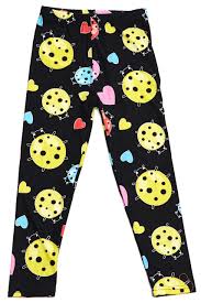 807 Ladybugs & Hearts LEGGINGS JV1-Q57B G