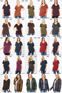 $3 OFF 💜 Mineral Wash Collection With Tops & Hoodie Jackets