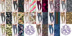 2 Collections of POD Designer JOGGERS 💜 Awesome Prints  💜 0119