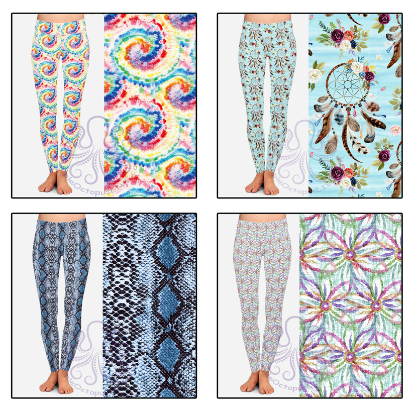 Have You Seen These? 💜 4 POD LEGGING DESIGNS 💜