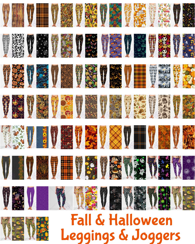 $6 OFF Fall &amp; Halloween Designer Leggings $21 &amp; Joggers $26 💜
