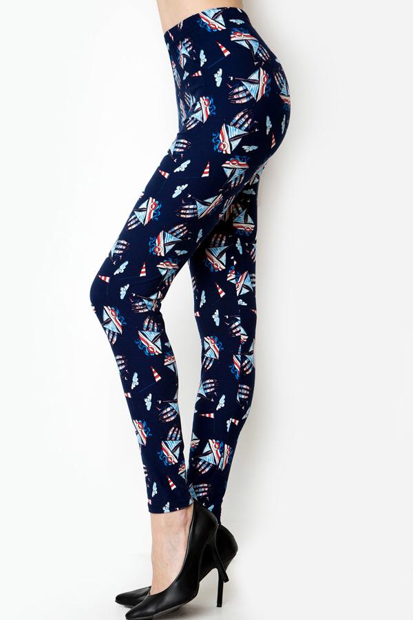 102 Sailboat Cats LEGGINGS or Kids JV-E31A
