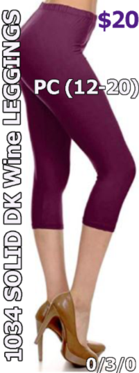 1034 SOLID DK Wine CAPRI ONLY