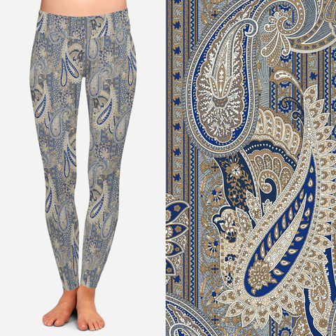 111 EL Bohemian Paisley PY ELITE LEGGINGS JV-CC10C G’