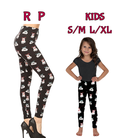 135 Professor Frogs LEGGINGS or KIDS JV1-Q67B G