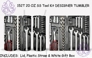 152T 20 OZ SS Tool Kit DESIGNER TUMBLER