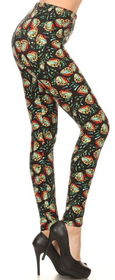 191 Butterfly Printed LEGGINGS