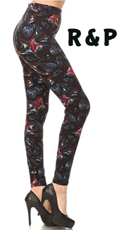 2001 RWB Sea Life LEGGINGS JV1-Q28B G