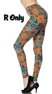 2023 Mandala Patchwork LEGGINGS JV1-Q18BR G