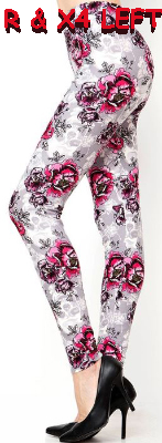 2028 Garden Skull LEGGINGS JV1-Q8B G