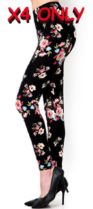 2034 Mixed Floral LEGGINGS JV1-HB11B G