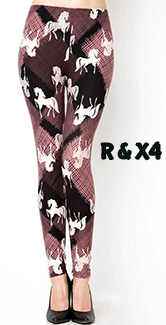 2050 Horse Trot LEGGINGS JV1-Q56B G