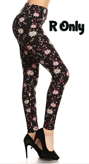 2091 Floral Posy LEGGINGS JV1-Q48BR G