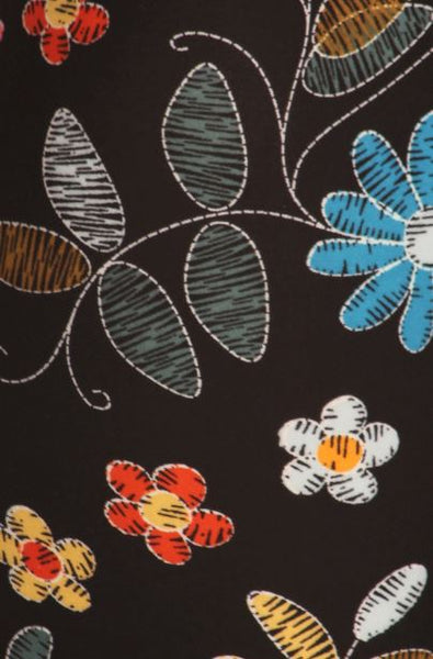 2092s SHORTS Happy Floral JV-T44T