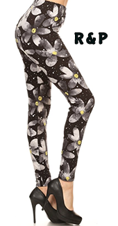 2100 Twilight Floral LEGGINGS JV1-Q93