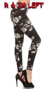 2111 Floral Whisper LEGGINGS JV1-Q12BL G