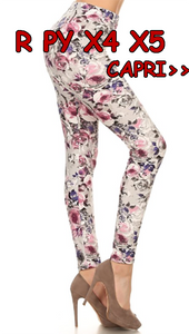 2125 Misty Floral LEGGINGS JV-D41C