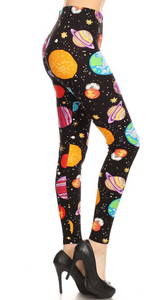 2128 Cosmic Planets LEGGINGS JV-D12C