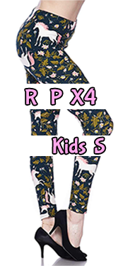 2137 Unicorn Forest LEGGINGS or Kids JV-A29B
