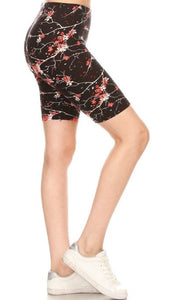 2140s SHORTS Cherry Blossoms on Black JV-T52T