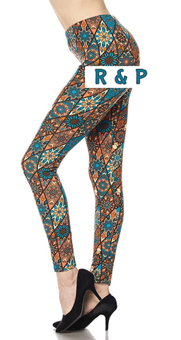 2150 Geo Medley LEGGINGS JV-C29B