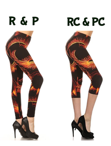 2153 2nd Solar Flare LEGGINGS or CAPRI JV-E21C